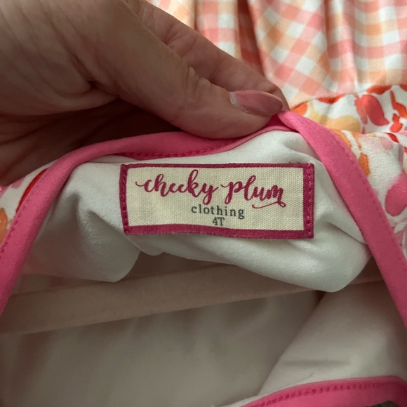 Cheeky Plum Leotard 4T - Picture 4 of 4